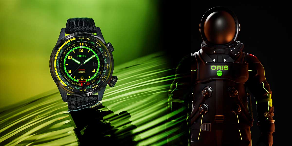 ORIS x Bamford ProPilot Altimeter ‘Mission Control’ ขยับความโดดเด่นด้วยสีสัน ORIS x Bamford ProPilot Altimeter ‘Mission Control’