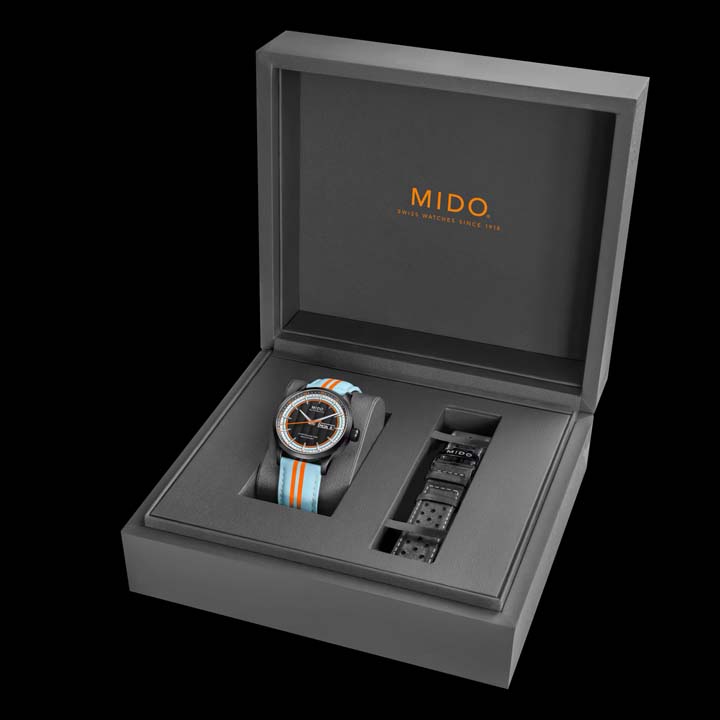 Mido Multifort Chronometer 1 Racer แฝงกลิ่นอายมอเตอร์สปอร์ตยุค 1960 Mido Multifort Chronometer 1 Racer
