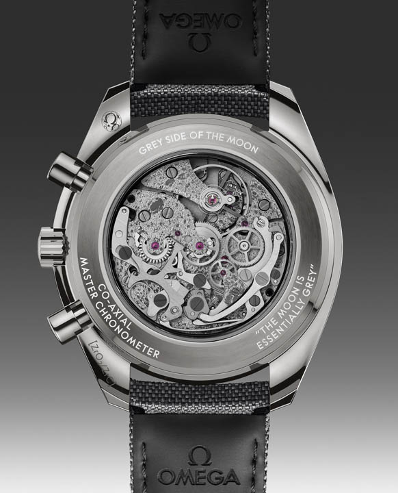 OMEGA Speedmaster Grey Side Of The Moon 2025 เปลี่ยนร่างบนตัวเรือนเซรามิกเทา OMEGA Speedmaster Grey Side Of The Moon 2025