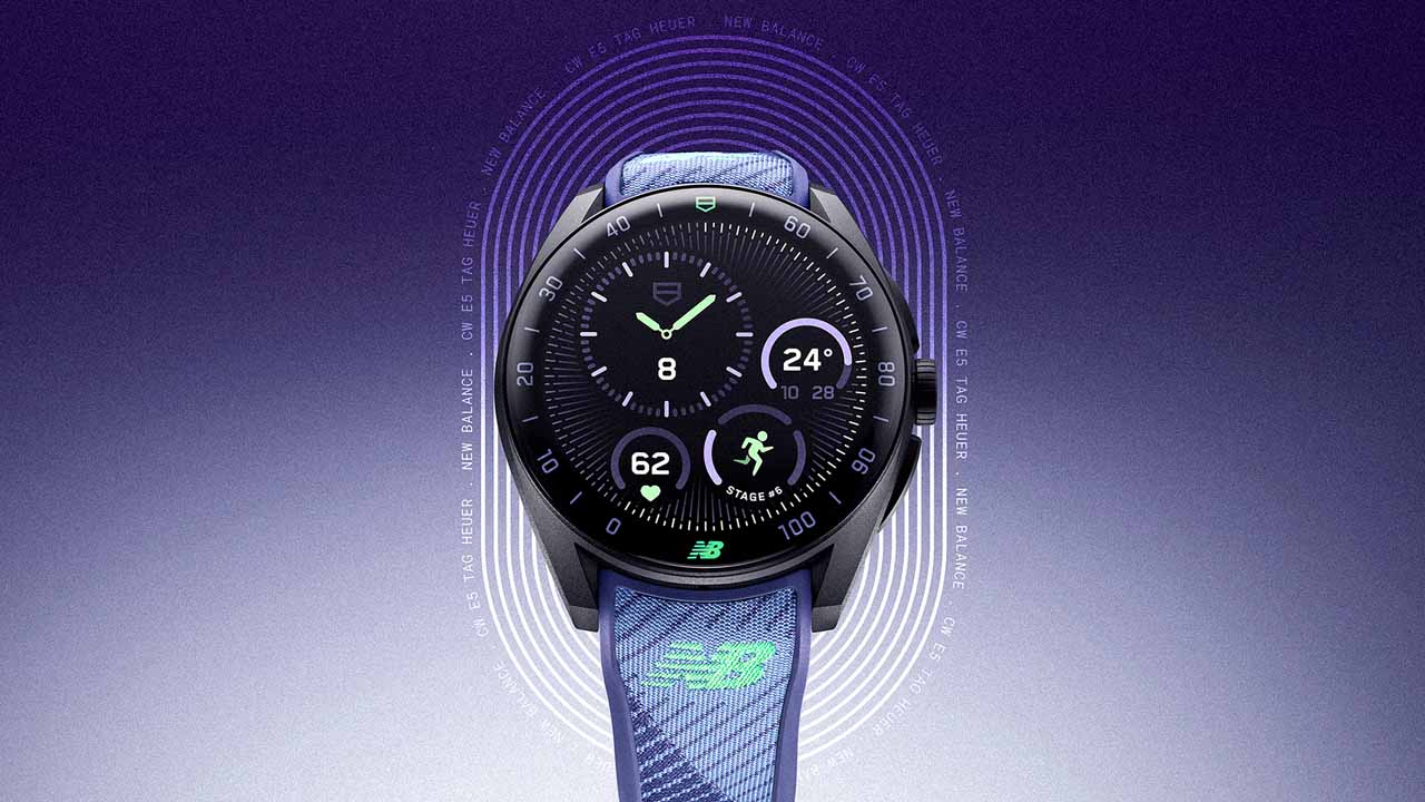 TAG Heuer Connected Calibre E5 40MM x New Balance Ed