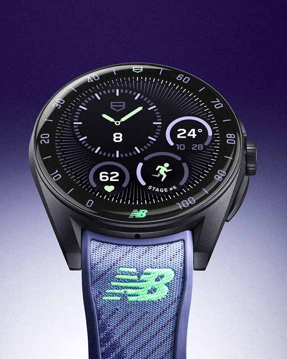 TAG Heuer Connected Calibre E5 40MM x New Balance Ed