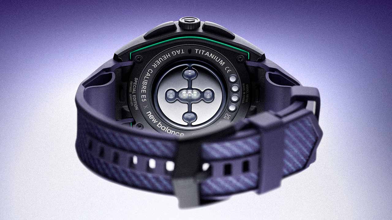 TAG Heuer Connected Calibre E5 40MM x New Balance Ed