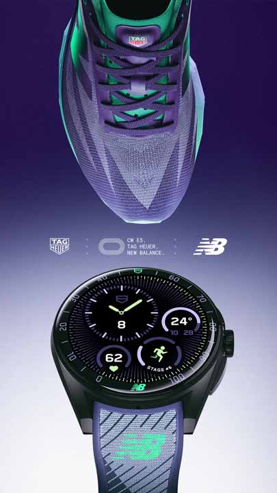 TAG Heuer Connected Calibre E5 40MM x New Balance TAG Heuer Connected Calibre E5 40MM x New Balance