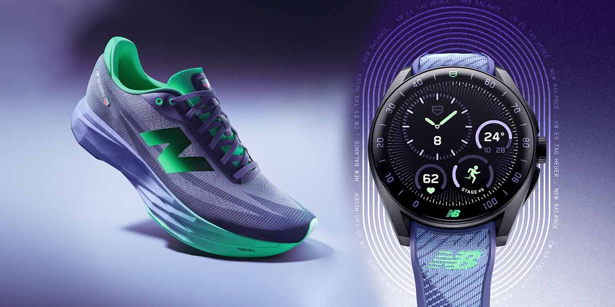 TAG Heuer Connected Calibre E5 40MM x New Balance Ed