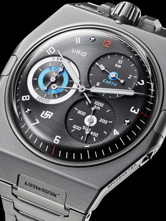 URWERK UR-10 SpaceMeter มาตรวัดการเคลื่อนตัวของโลกในอวกาศ URWERK UR-10 SpaceMeter