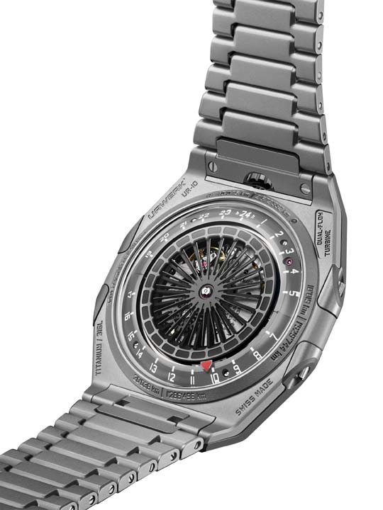 URWERK UR-10 SpaceMeter มาตรวัดการเคลื่อนตัวของโลกในอวกาศ URWERK UR-10 SpaceMeter