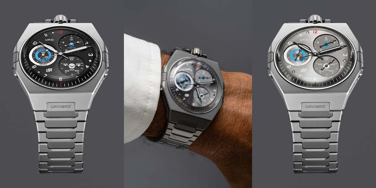 URWERK UR-10 SpaceMeter มาตรวัดการเคลื่อนตัวของโลกในอวกาศ URWERK UR-10 SpaceMeter