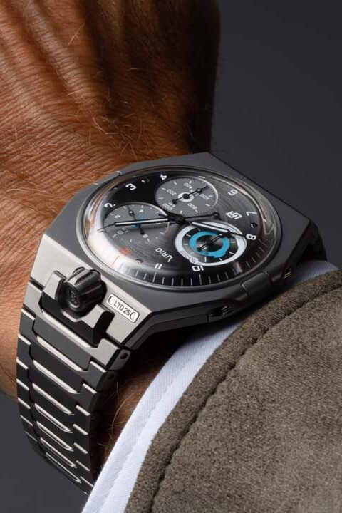 URWERK UR-10 SpaceMeter มาตรวัดการเคลื่อนตัวของโลกในอวกาศ URWERK UR-10 SpaceMeter