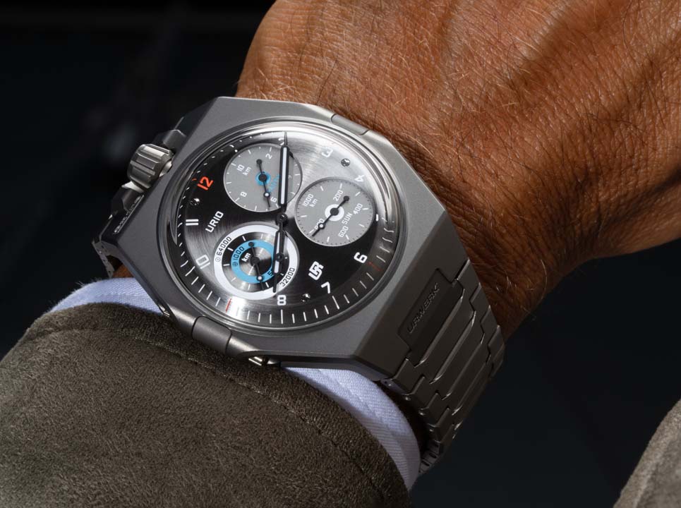 URWERK UR-10 SpaceMeter มาตรวัดการเคลื่อนตัวของโลกในอวกาศ URWERK UR-10 SpaceMeter