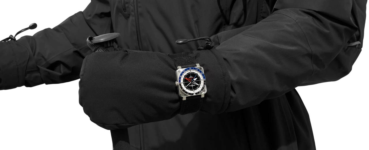 Bell & Ross BR-03 GMT Compass ดีไซน์ใหม่เพื่อนักผจญภัย Bell & Ross BR-03 GMT Compass
