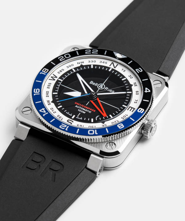 Bell & Ross BR-03 GMT Compass ดีไซน์ใหม่เพื่อนักผจญภัย Bell & Ross BR-03 GMT Compass
