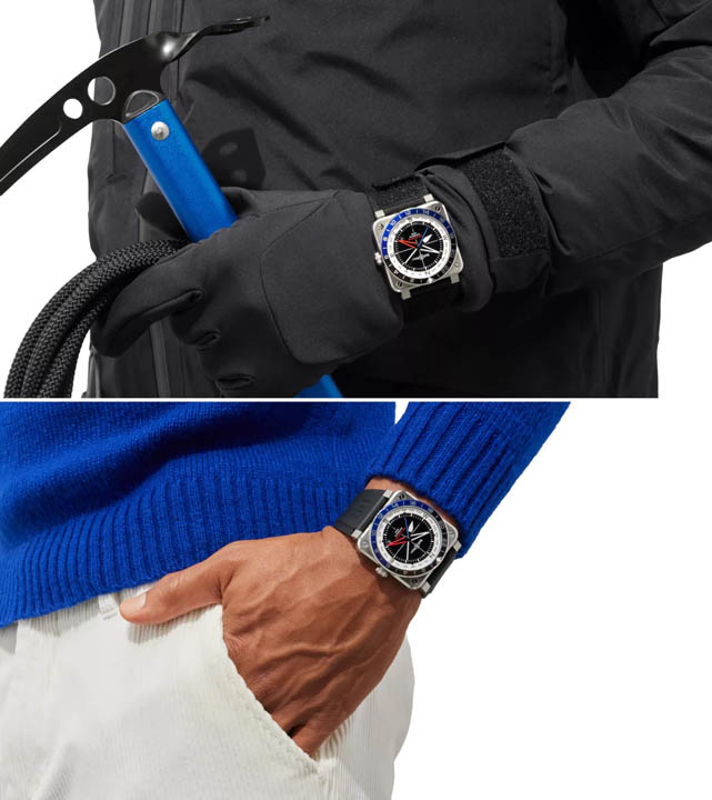 Bell & Ross BR-03 GMT Compass ดีไซน์ใหม่เพื่อนักผจญภัย Bell & Ross BR-03 GMT Compass