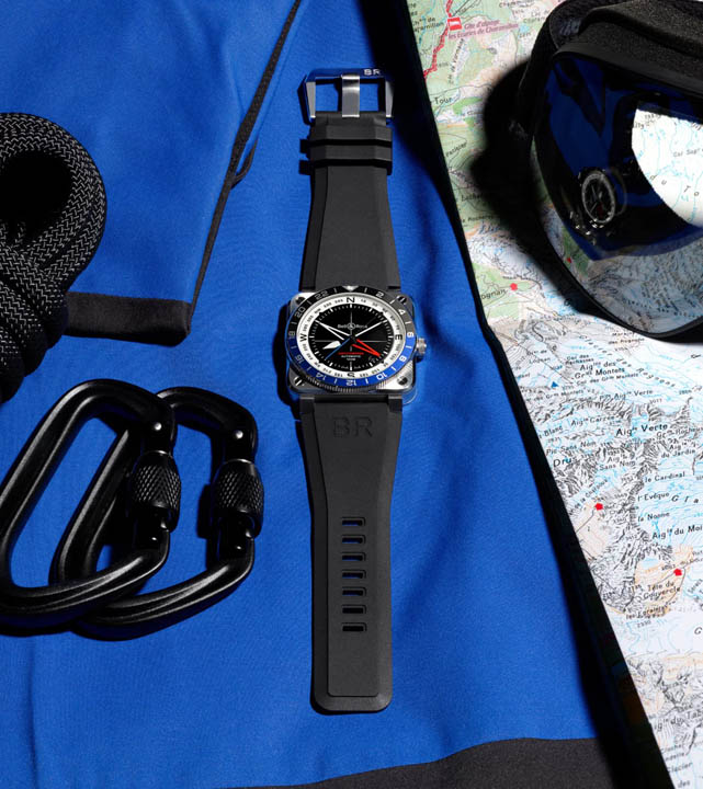 Bell & Ross BR-03 GMT Compass ดีไซน์ใหม่เพื่อนักผจญภัย Bell & Ross BR-03 GMT Compass