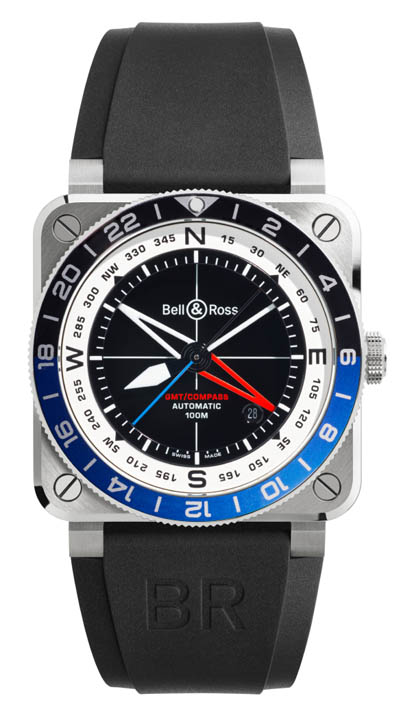 Bell & Ross BR-03 GMT Compass ดีไซน์ใหม่เพื่อนักผจญภัย Bell & Ross BR-03 GMT Compass