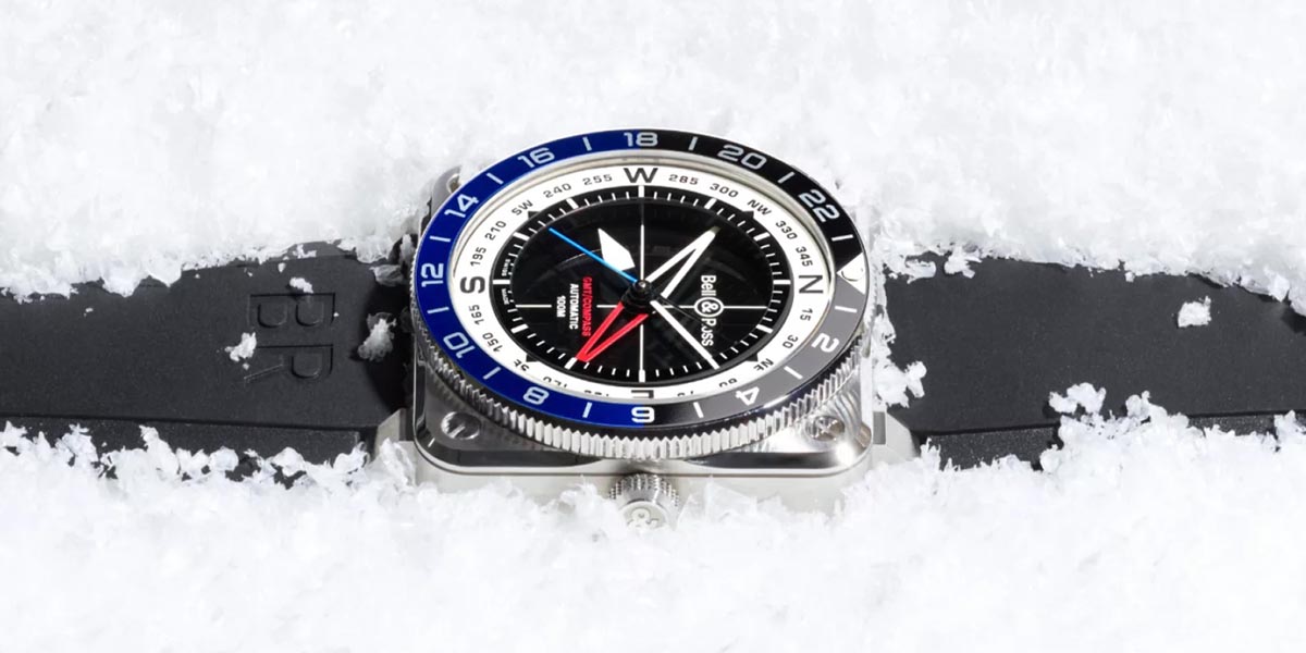 Bell & Ross BR-03 GMT Compass ดีไซน์ใหม่เพื่อนักผจญภัย Bell & Ross BR-03 GMT Compass