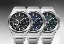 Casio G-SHOCK GST-B1000 Series: ความแกร่งใหม่บนตัวเรือนสตีล Full Steel รุ่นล่าสุด ด้วยเทคโนโลยี Carbon Core Guard,G-SHOCK GST-B1000D, G-Steel Full Steel, G-SHOCK Carbon Core Guard, GST-B1000 ราคา, G-SHOCK บาง 11.6 มม., Module 5748 Tough Solar, GST-B1000D-1A ราคา