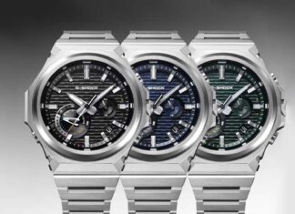 Casio G-SHOCK GST-B1000 Series: ความแกร่งใหม่บนตัวเรือนสตีล Full Steel รุ่นล่าสุด ด้วยเทคโนโลยี Carbon Core Guard,G-SHOCK GST-B1000D, G-Steel Full Steel, G-SHOCK Carbon Core Guard, GST-B1000 ราคา, G-SHOCK บาง 11.6 มม., Module 5748 Tough Solar, GST-B1000D-1A ราคา