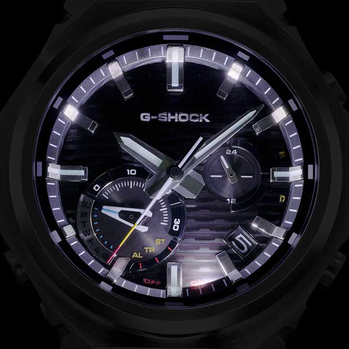 Casio G-SHOCK GST-B1000 Series: ความแกร่งใหม่บนตัวเรือนสตีล Full Steel รุ่นล่าสุด ด้วยเทคโนโลยี Carbon Core Guard,G-SHOCK GST-B1000D, G-Steel Full Steel, G-SHOCK Carbon Core Guard, GST-B1000 ราคา, G-SHOCK บาง 11.6 มม., Module 5748 Tough Solar, GST-B1000D-1A ราคา