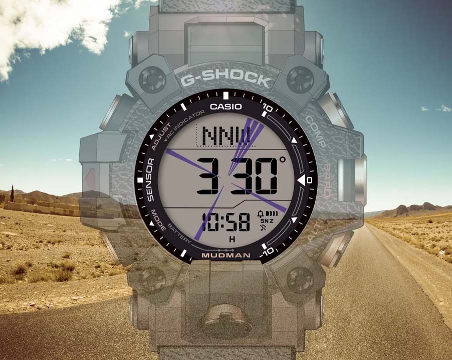 Casio G-SHOCK Mudman GW-9502KJ-8JR ร่วมเป็นส่วนหนึ่งในการอนุรักษ์ฮิปโปโปเตมัส CASIO G-SHOCK Mudman GW-9502KJ-8JR CASIO G-SHOCK Mudman GW-9502KJ-8JR,Love The Sea and The Earth