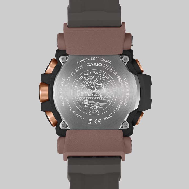 Casio G-SHOCK Mudman GW-9502KJ-8JR ร่วมเป็นส่วนหนึ่งในการอนุรักษ์ฮิปโปโปเตมัส CASIO G-SHOCK Mudman GW-9502KJ-8JR CASIO G-SHOCK Mudman GW-9502KJ-8JR,Love The Sea and The Earth