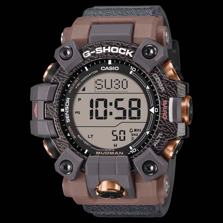 Casio G-SHOCK Mudman GW-9502KJ-8JR ร่วมเป็นส่วนหนึ่งในการอนุรักษ์ฮิปโปโปเตมัส CASIO G-SHOCK Mudman GW-9502KJ-8JR CASIO G-SHOCK Mudman GW-9502KJ-8JR,Love The Sea and The Earth
