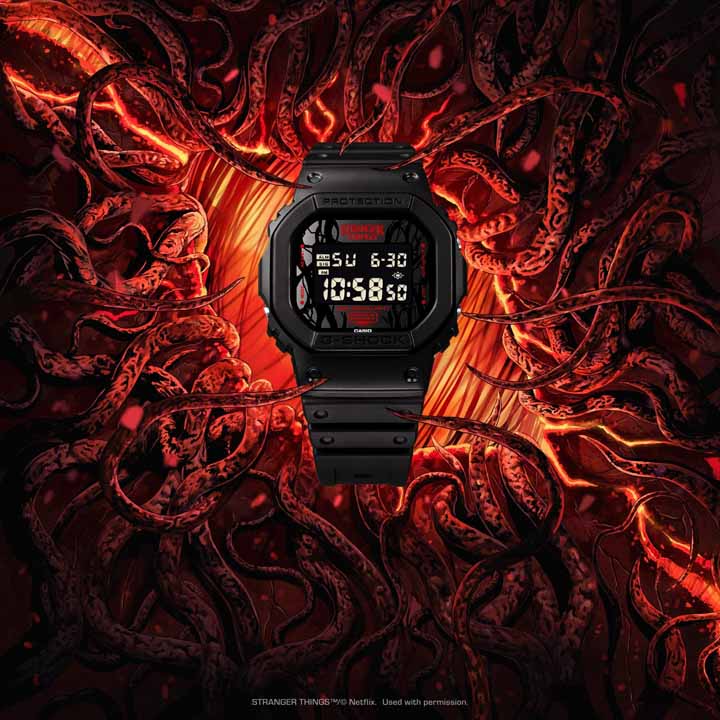 Casio x Stranger Things ภาคปิดฉากซีรีส์! เปิดตัว 2 รุ่นพิเศษ G-SHOCK และ Casio Classic Casio x Stranger Things DW5600STT-1JR AQ800EST-1AJR ปิดฉากซีซั่น 5 พร้อมราคาและสเปค Casio x Stranger Things, Stranger Things Season 5, DW5600STT-1JR, AQ800EST-1AJR, G-SHOCK Stranger Things, Casio Upside Down, นาฬิกา Casio รุ่นพิเศษ, ราคา DW5600STT-1JR, สเปค AQ800EST-1AJR