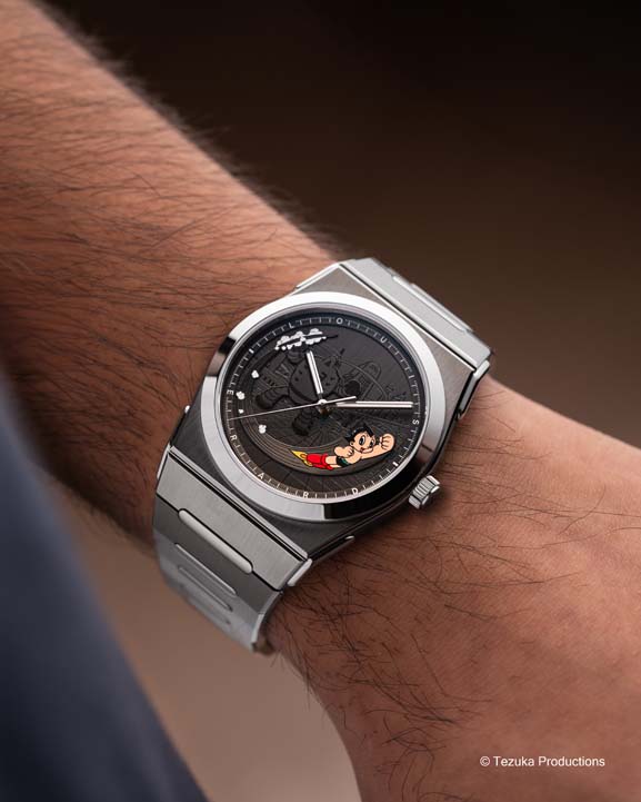 Louis Erard x Astro Boy สู่โลก Pop Culture กับความหลงใหลในวัยเด็ก นาฬิการุ่นพิเศษ Louis Erard x Astro Boy นับเป็นการประกาศความร่วมมือครั้งสำคัญ ในการก้าวเข้าสู่โลกของป๊อปอาร์ตอย่างเต็มรูปแบบผ่านนาฬิการุ่น 2340