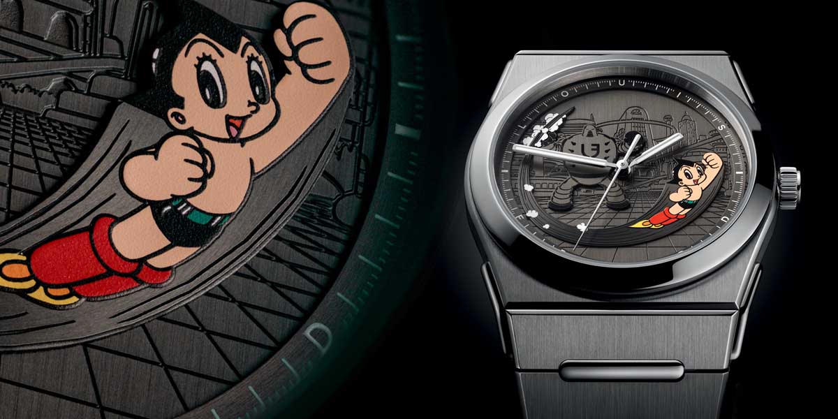 Louis Erard x Astro Boy สู่โลก Pop Culture กับความหลงใหลในวัยเด็ก นาฬิการุ่นพิเศษ Louis Erard x Astro Boy นับเป็นการประกาศความร่วมมือครั้งสำคัญ ในการก้าวเข้าสู่โลกของป๊อปอาร์ตอย่างเต็มรูปแบบผ่านนาฬิการุ่น 2340