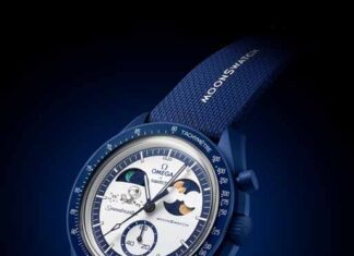 OMEGA X Swatch MoonSwatch Mission to Earthphase，MoonSwatch Beaver Moon, MoonSwatch Mission to Earthphase, OMEGA X Swatch Beaver Moon, Moonshine Gold, MoonSwatch พฤศจิกายน 2025, ราคา MoonSwatch, SO33N704L, MoonSwatch รุ่นพิเศษ, Bioceramic MoonSwatch