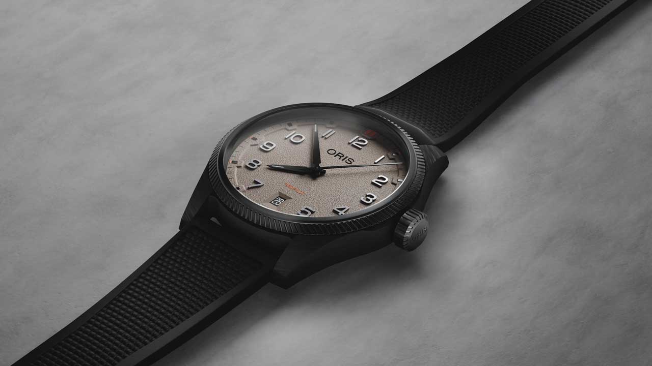 ORIS Big Crown ProPilot ปรับโฉมใหม่ (2025) สวย หรูหราในดีไซน์ Earth Tone ORIS Big Crown ProPilot ใหม่ 41mm หน้าปัดดำ สายสตีล ตัวเรือนบาง 11.7mm กลไก 733