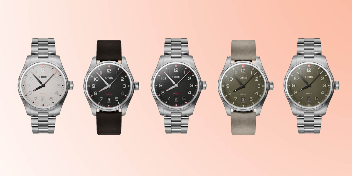 ORIS Big Crown ProPilot ปรับโฉมใหม่ (2025) สวย หรูหราในดีไซน์ Earth Tone ORIS Big Crown ProPilot ใหม่ 41mm หน้าปัดดำ สายสตีล ตัวเรือนบาง 11.7mm กลไก 733