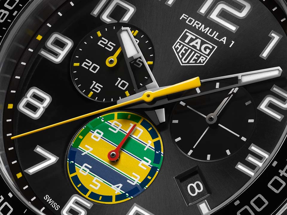 TAG Heuer Formula 1 Chronograph x Senna 2025, TAG Heuer Senna 2025, Formula 1 Chronograph Senna, Calibre 16, Ayrton Senna watch, CBZ2081.FT8092, CAZ101AX.BA0637, TAG Heuer F1 44mm, นาฬิกา Senna ราคา