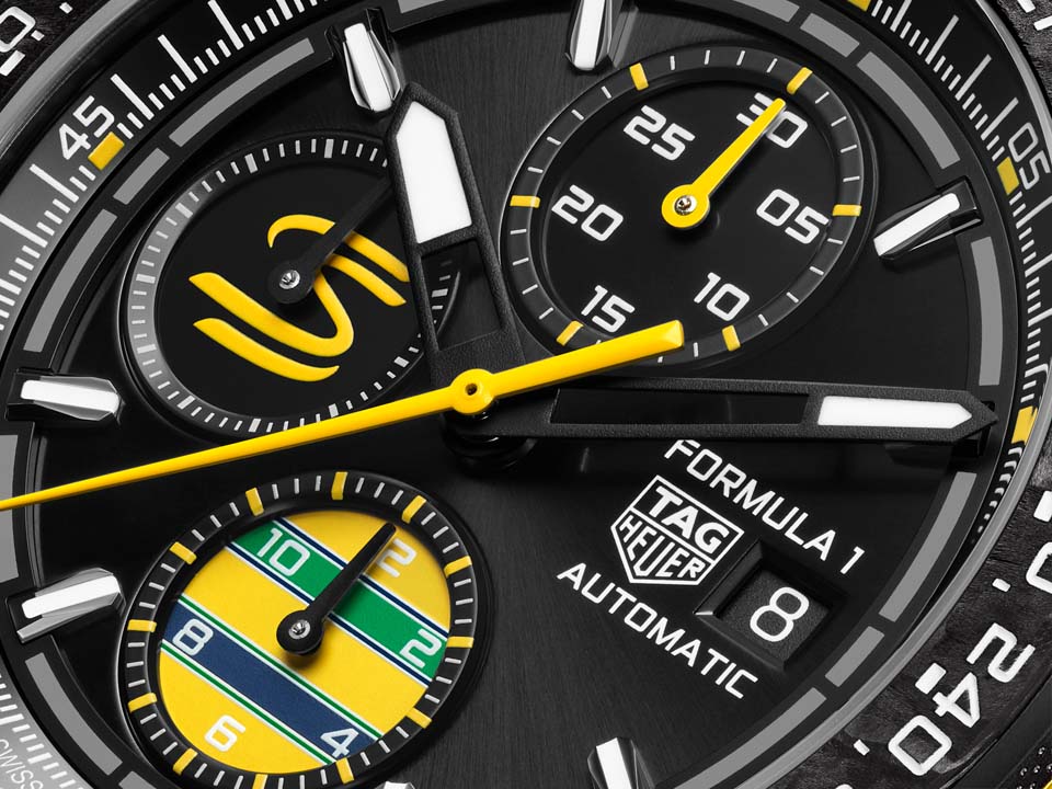 TAG Heuer Formula 1 Chronograph x Senna 2025, TAG Heuer Senna 2025, Formula 1 Chronograph Senna, Calibre 16, Ayrton Senna watch, CBZ2081.FT8092, CAZ101AX.BA0637, TAG Heuer F1 44mm, นาฬิกา Senna ราคา