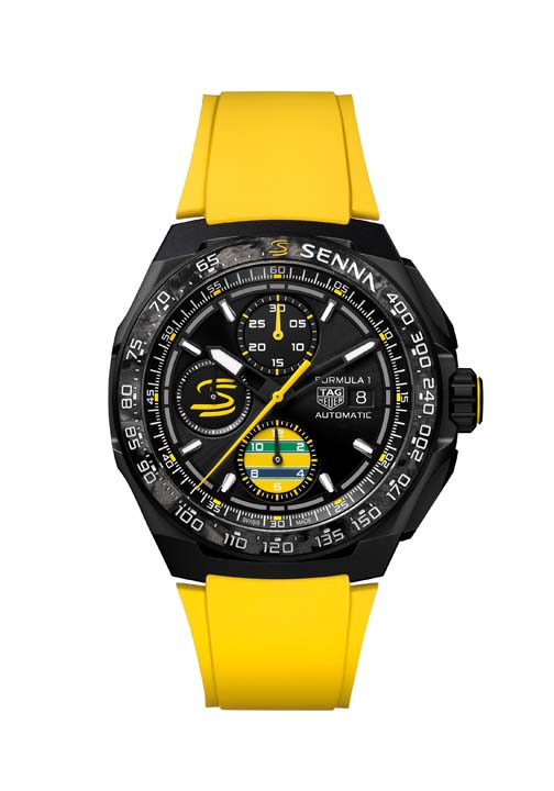 TAG Heuer Formula 1 Chronograph x Senna 2025, TAG Heuer Senna 2025, Formula 1 Chronograph Senna, Calibre 16, Ayrton Senna watch, CBZ2081.FT8092, CAZ101AX.BA0637, TAG Heuer F1 44mm, นาฬิกา Senna ราคา