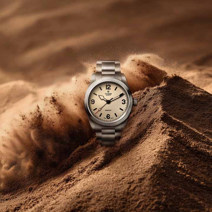 Tudor Ranger 36mm, Tudor Ranger Dune White, Tudor MT5400, Tudor Ranger ราคา, Tudor Field Watch, Tudor 36mm Chronometer