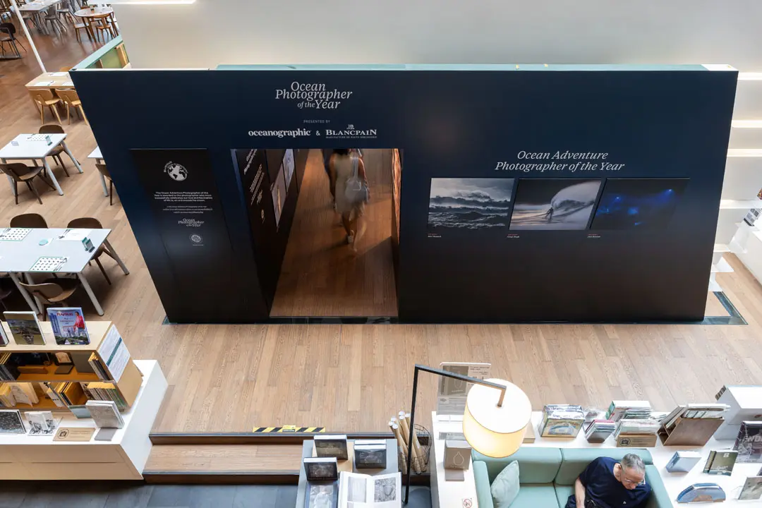 Blancpain จัดงาน Ocean Photographer of the Year 2025 บรรยากาศ สถานที่จัดนิทรรศการ,Ocean Photographer of the Year 2025, Blancpain, นิทรรศการภาพถ่าย, Central Embassy, อนุรักษ์มหาสมุทร, Fifty Fathoms