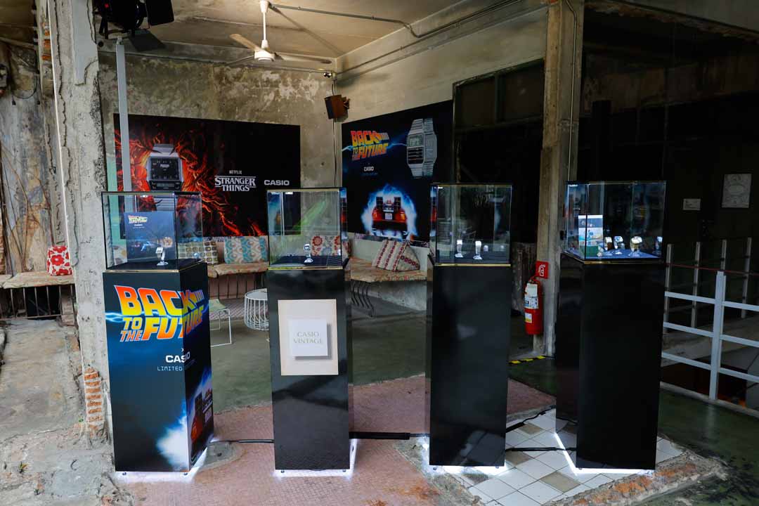 CASIO VINTAGE, Back in Time Ahead in Style, CASIO AQ240, แหวนนาฬิกา CASIO, Back to the Future Collaboration, G-SHOCK VINTAGE, A158WA-1ADF