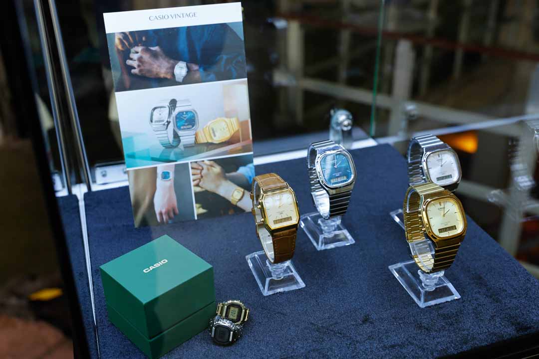 CASIO VINTAGE, Back in Time Ahead in Style, CASIO AQ240, แหวนนาฬิกา CASIO, Back to the Future Collaboration, G-SHOCK VINTAGE, A158WA-1ADF