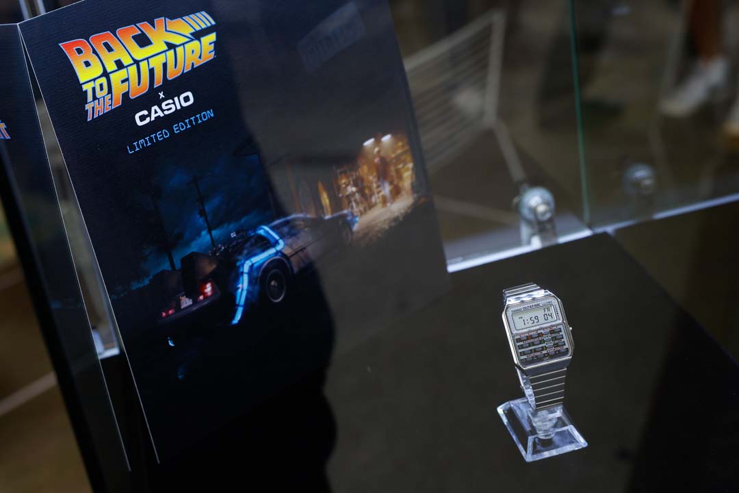 CASIO VINTAGE, Back in Time Ahead in Style, CASIO AQ240, แหวนนาฬิกา CASIO, Back to the Future Collaboration, G-SHOCK VINTAGE, A158WA-1ADF