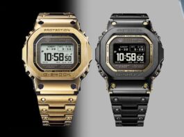 Casio G-shock GMW-BZ5000,G-SHOCK GMW-BZ5000, Full Metal MIP, โมดุล 3575, GMW-B5000 vs GMW-BZ5000, G-SHOCK 5000 Series MIP, GMW-BZ5000D-1JF ราคา
