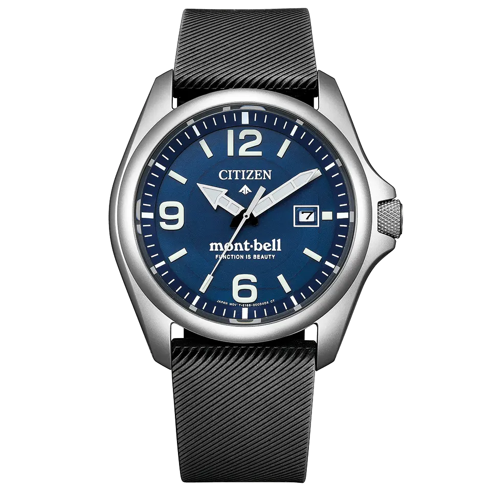 ภาพรวม 4 รุ่นย่อยของ Citizen Promaster Montbell แสดงความแตกต่างของสายและหน้าปัด