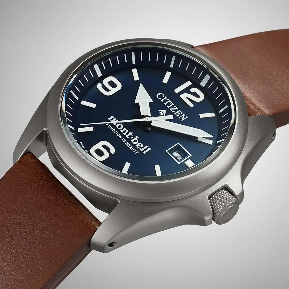 ภาพรวม 4 รุ่นย่อยของ Citizen Promaster Montbell แสดงความแตกต่างของสายและหน้าปัด