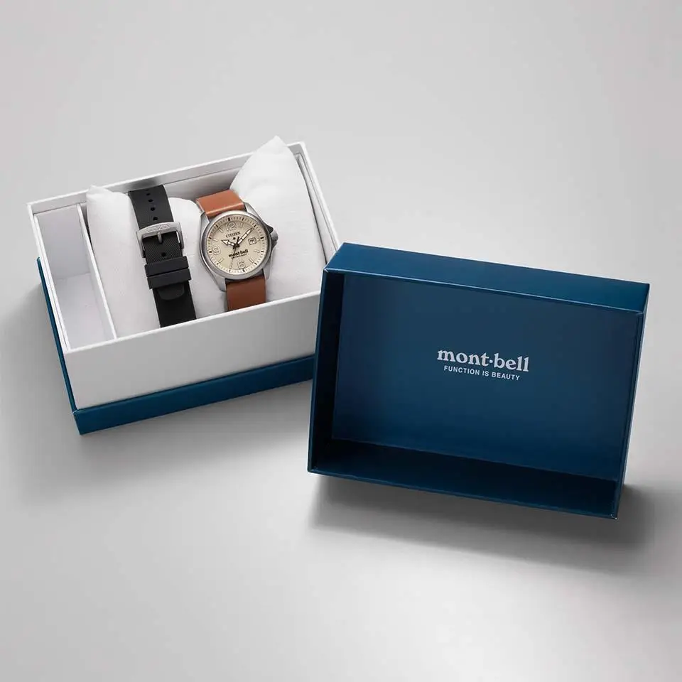 ภาพรวม 4 รุ่นย่อยของ Citizen Promaster Montbell แสดงความแตกต่างของสายและหน้าปัด