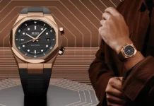 Mido Multifort 8 Two Crowns ความงามเหนือกาลเวลา นาฬิกา Mido Multifort 8 Two Crowns สีใหม่ ตัวเรือนโรสโกลด์ หน้าปัดดำ