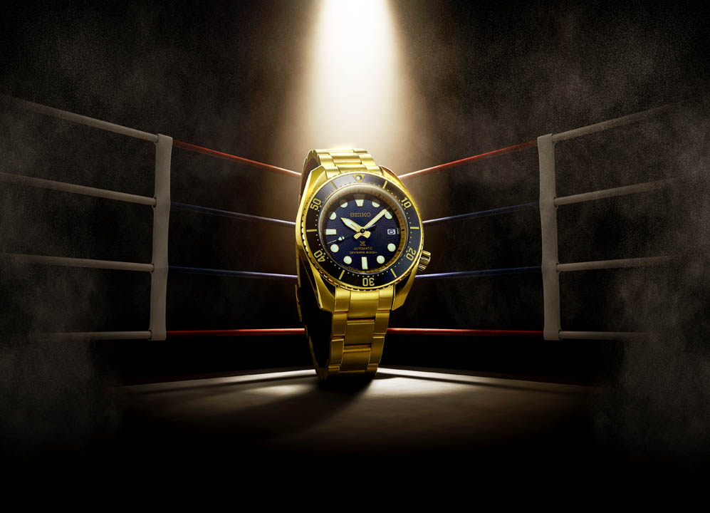 Seiko Prospex Muay Thai Limited Edition, SPB536J ราคา, Seiko King Sumo ทอง, Seiko Thailand Limited Edition, นาฬิกามวยไทย, Seiko 6R35 70 ชั่วโมง