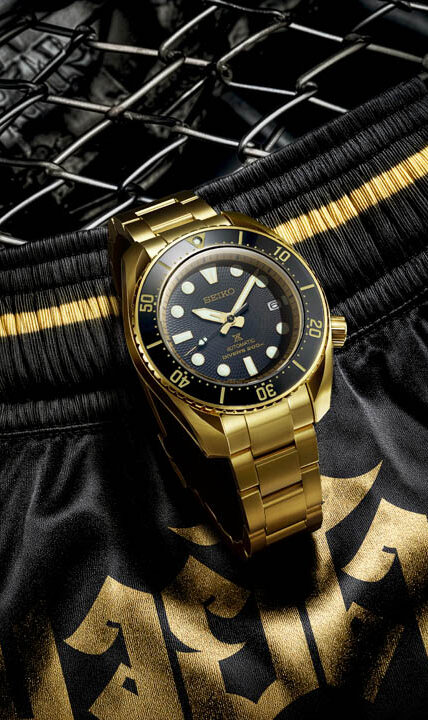 Seiko Prospex Muay Thai Limited Edition, SPB536J ราคา, Seiko King Sumo ทอง, Seiko Thailand Limited Edition, นาฬิกามวยไทย, Seiko 6R35 70 ชั่วโมง