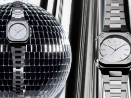 นาฬิกา Bell & Ross BR-05 Grey Mirror Steel สายสแตนเลสสตีล ขัดเงาแบบกระจก