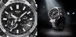 นาฬิกา Casio G-SHOCK MTG-B4000D-1AJF สายสแตนเลสคอมโพสิต หน้าปัดดำ