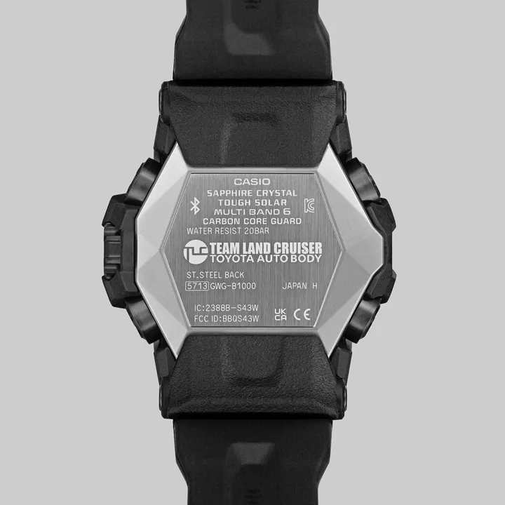 ฝาหลัง นาฬิกา G-SHOCK GWG-B1000TLC-1AJR รุ่นพิเศษ Team Land Cruiser 2026