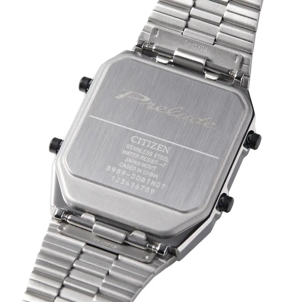 citizen x honda prelude 2025 collaboration watch caseback